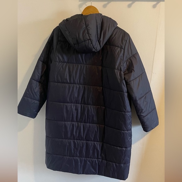 Eileen Fisher Nocturne Puffer Coat fits large!! - Picture 3 of 6